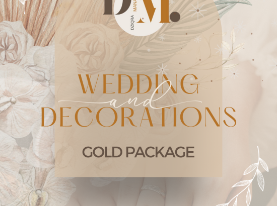 Wedding Decoration – Paket Gold